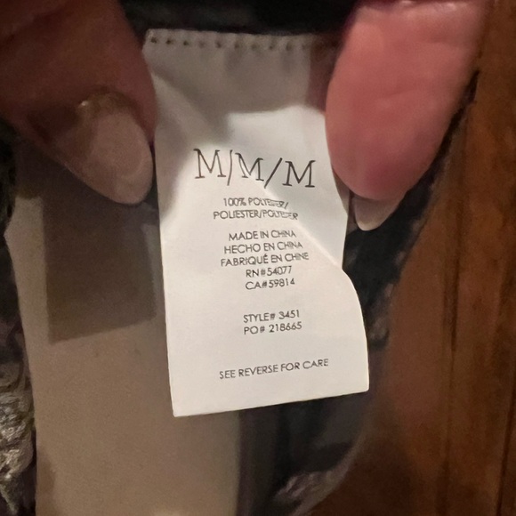 Cabi Trellis Blouse Size M - Picture 7 of 8